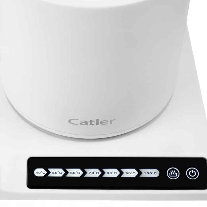 Czajnik Elektryczny Mały RETRO Catler BM500 Biały 0,6L TEMPERATURA 40-100C