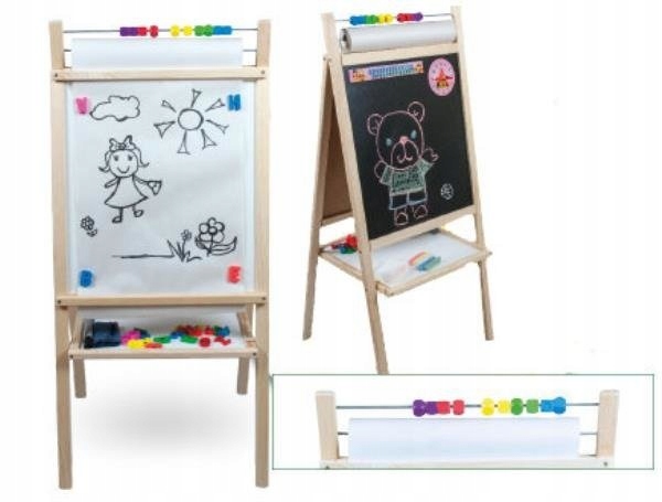 Tablica magnetyczna z Liczydłem i papierem 5w1 MPN