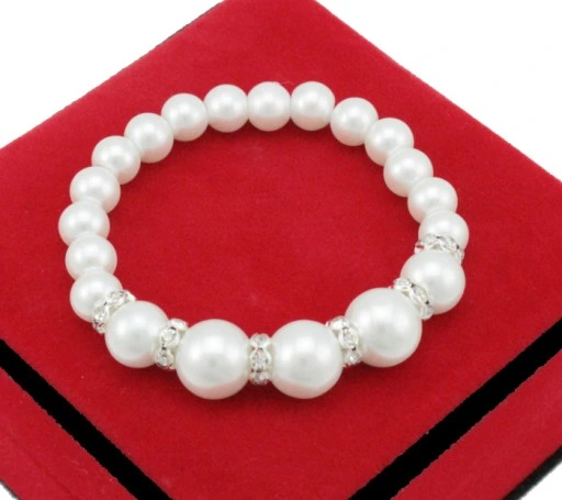 KOMPLET 3 CŻĘŚCIOWY ELEGANCKI BIAŁE PERŁY CYRKONIE