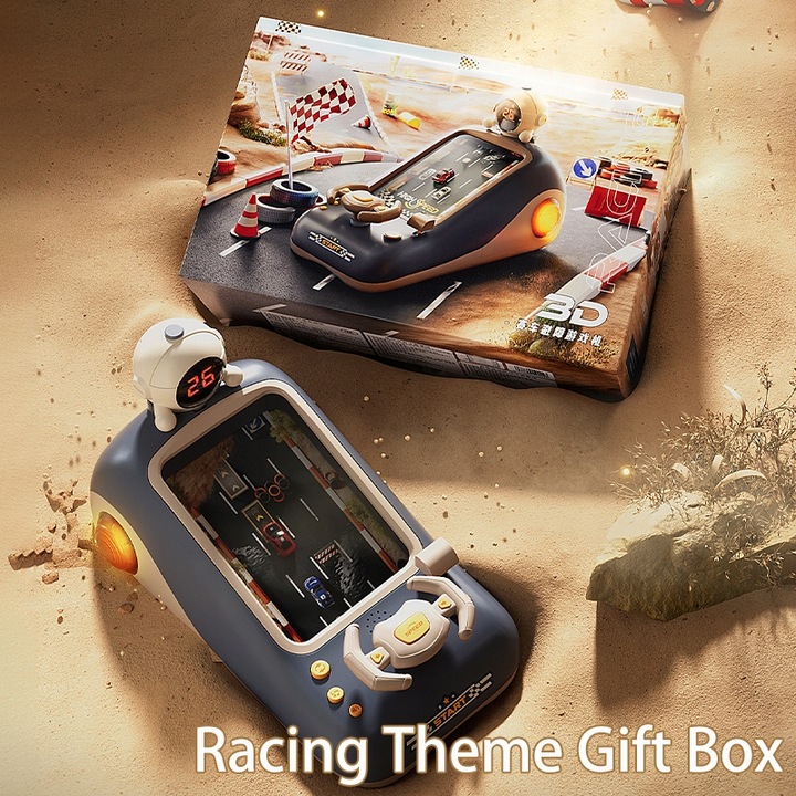 WYŚCIGI GRA KIEROWNICA INTERAKTYWNA MÓWIĄCA PL SYMULATOR JAZDY Chronometraż