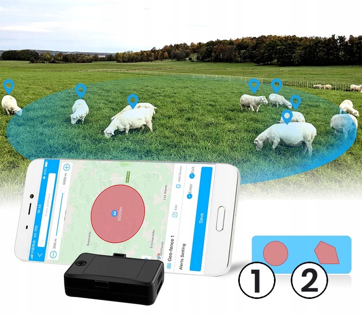 Lokalizator GPS 4G Bateria nawet do 3 lat Bez Ładowania Dostęp na 10 lat