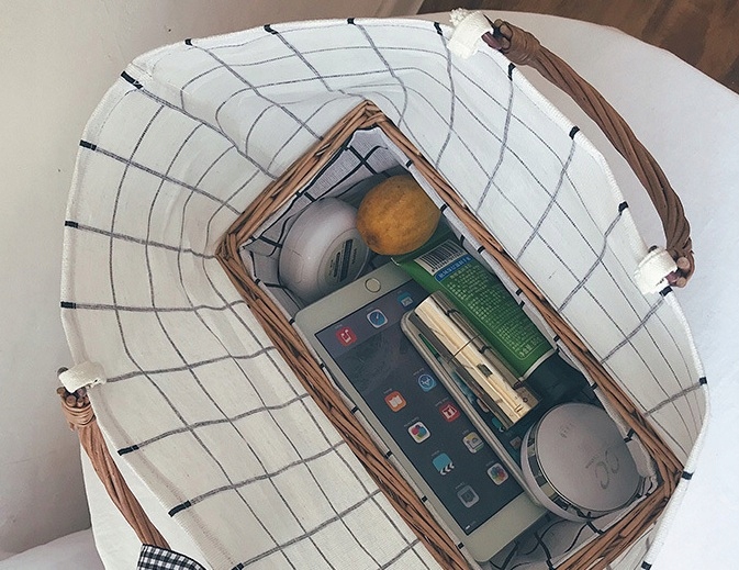 EKOLOGICZNA TORBA, KOSZYK NA ZAKUPY PIKNIK POJEMNA