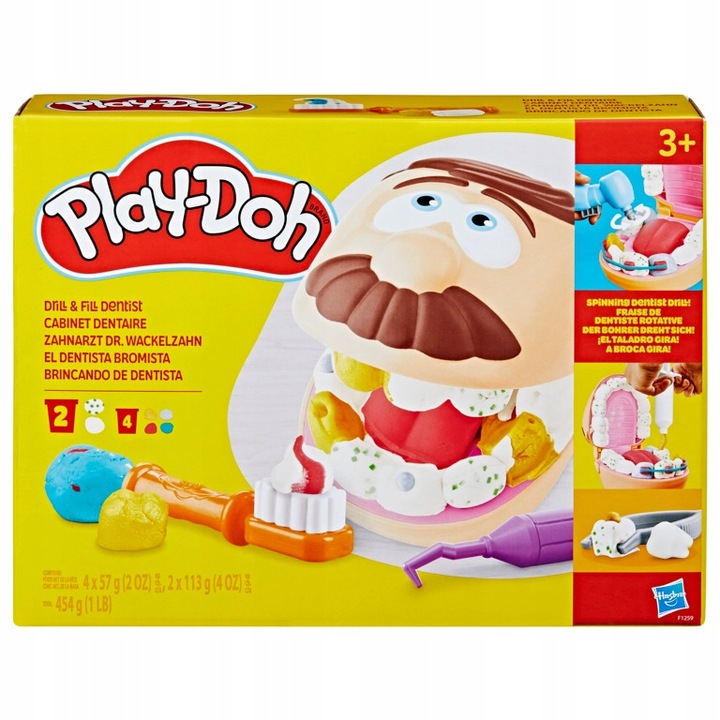Play-Doh Ciastolina Zestaw Dentysta Hasbro F1259