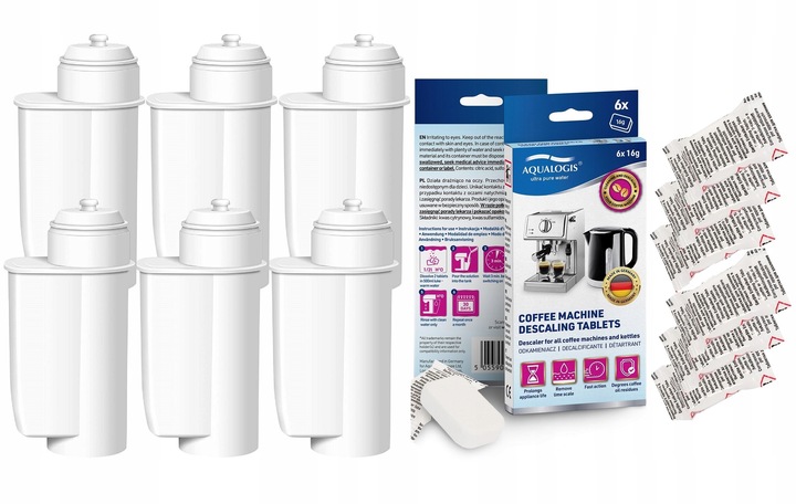 Zestaw Do Siemens 6x Filtr TZ70003 + Odkamieniacz