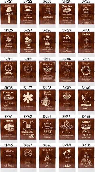 SKRZYNKA KARAFKA SZKLANKI DO WHISKY Z GRAWEREM URODZINY WIECZÓR KAWALERSKI