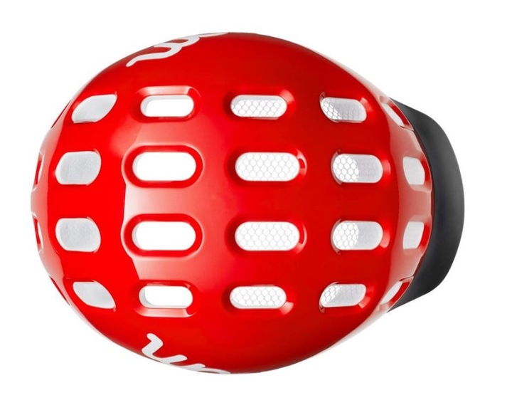 Kask rowerowy dla dzieci WOOM M 53-56 cm Czerwony