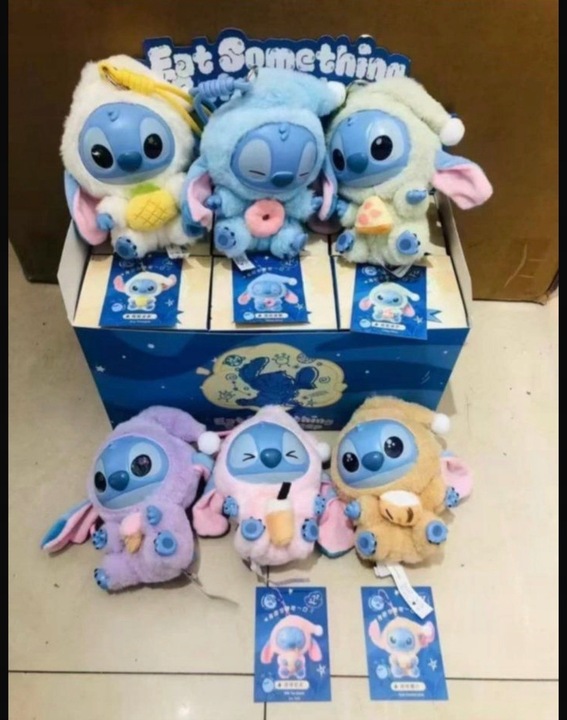 Oryginalny STICH MASKOTKA PLUSZOWA LILO I STICH MIŚ PLUSZAK DUŻA box 25 cm