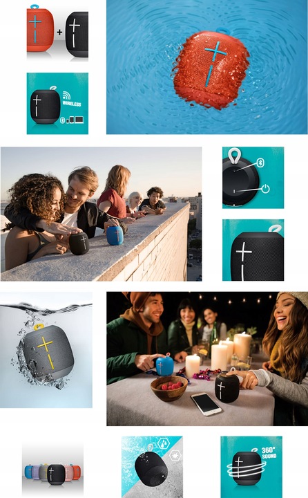 Ultimate Ears WONDERBOOM UE GŁOŚNIK Bluetooth IP67