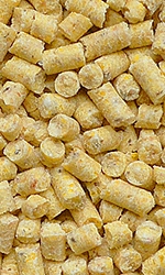 Super Benek Corn Cat Golden 35L - 22kg Wałeczki dedykowane dla długowłosych