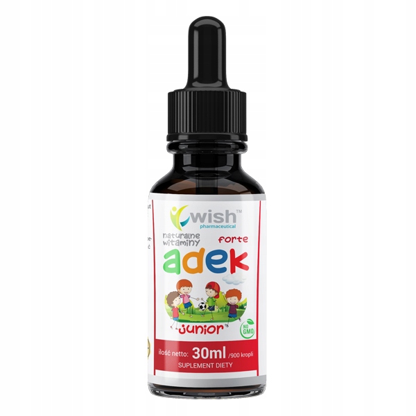 Witamina ADEK A D3 E K2 MK-7 Dla Dzieci 30ml