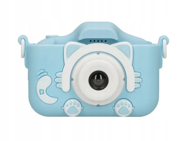 Niebieski Aparat cyfrowy EXTRALINK H27 Single