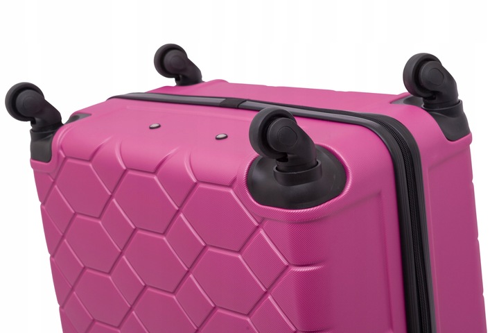 KOMPLET ZESTAW WALIZEK PODRÓŻNYCH BAGIA 3szt. AMSTERDAM