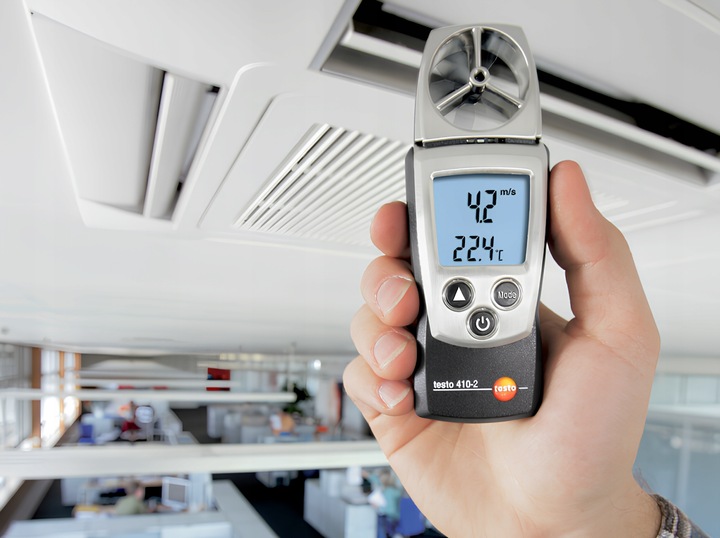 Anemometr Wiatraczkowy Wiatromierz TESTO 410 - 1