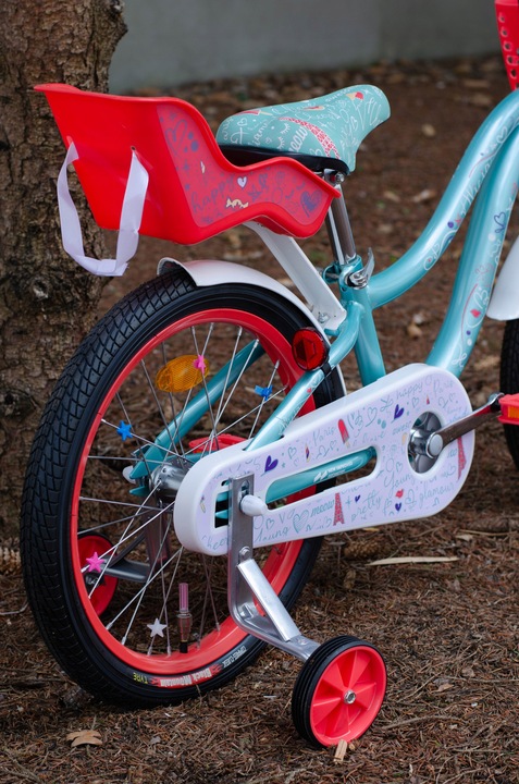 Rower dziecięcy Formula ALICIA koło 18 " turkusowy