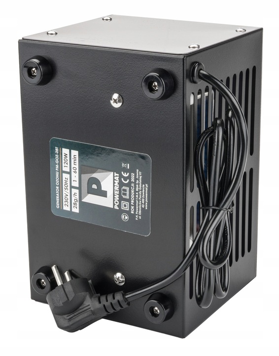 GENERATOR OZONU PM-GOZ-28T MOCNY 28 000 MG/H OZONATOR + TIMER POWERMAT