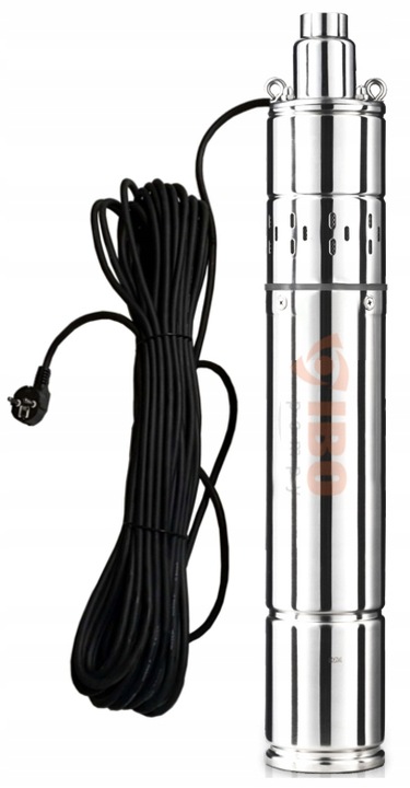 IBO POMPA 3,5" GŁĘBINOWA Z WIRNIKIEM SCR 1,8 9BAR DO STUDNI WODA BRUDNA