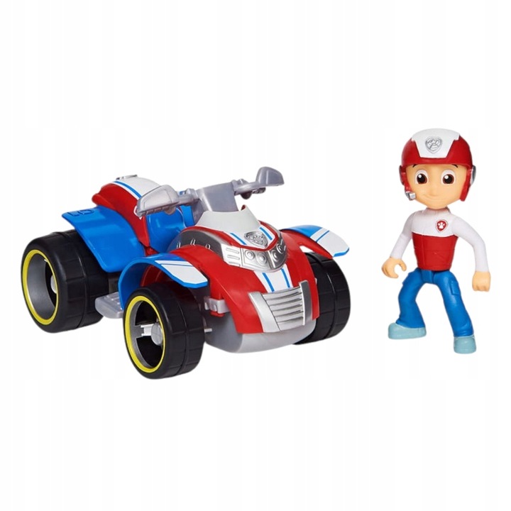 PSI PATROL QUAD POJAZD RATUNKOWY ATV + FIGURKA RYDER