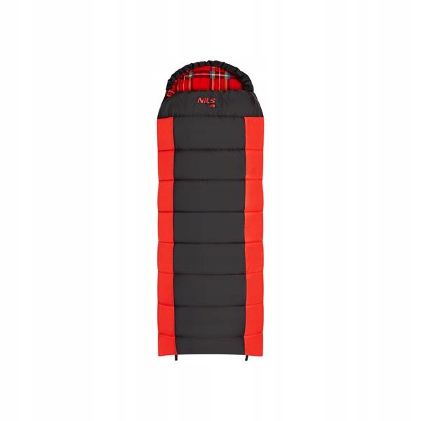 ŚPIWÓR z bawełnianym wypełnieniem ZIMOWY Gruby z kapturem 190cm -12 stopni