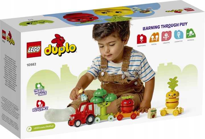 LEGO DUPLO Traktor z warzywami i owocami 10982