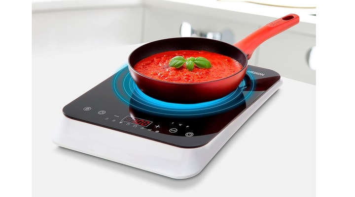 PRZENOŚNA KUCHENKA INDUKCYJNA MD18490 2000W TIMER 8 PROGRAMÓW