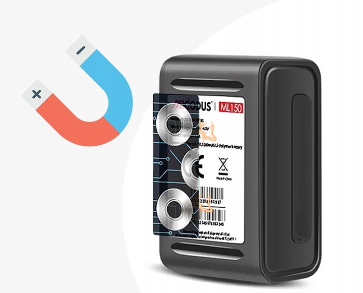 MINI LOKALIZATOR POJAZDU GPS PODSŁUCH ŚLEDZENIE MOCNY MAGNES BEZ ABONAMENTU