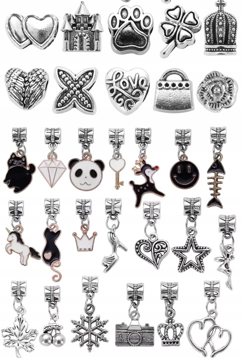 ZESTAW DO ROBIENIA BRANSOLETEK NASZYJNIKÓW PREZENT + KUFEREK FAJNY