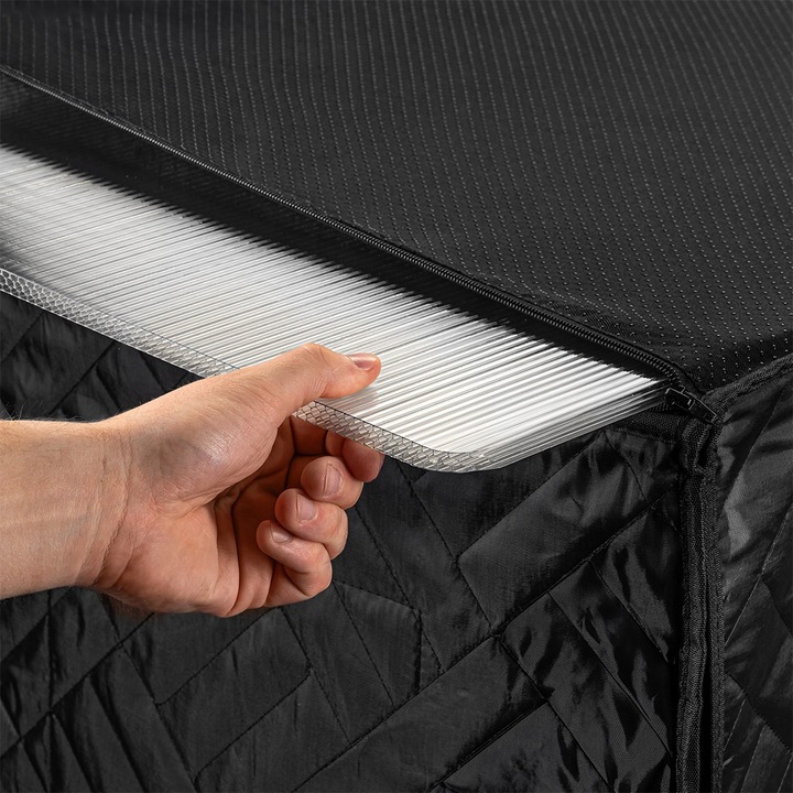 MATA DLA PSA DO SAMOCHODU STABILNY POKROWIEC USZTYWNIANY NA SIEDZENIE AUTA