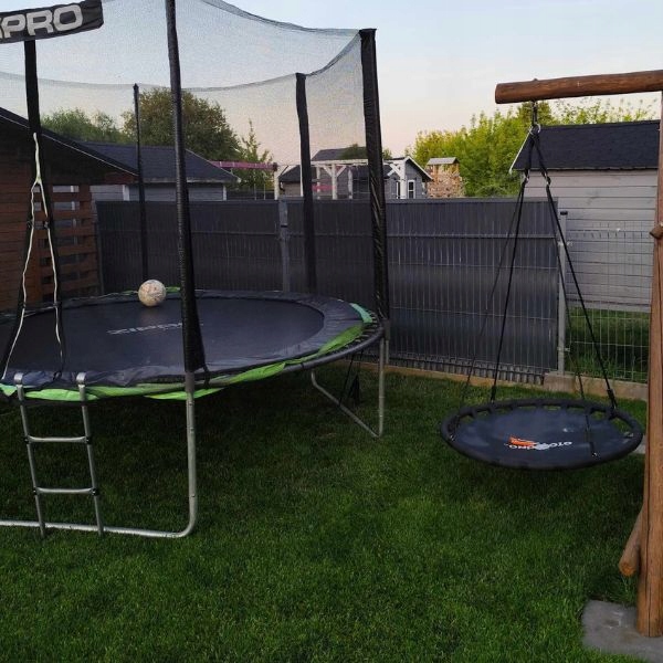 GRAFITOWA OSŁONA NA PŁOT LISTWY NA OGRODZENIE PANELE LAMELE 172X250CM