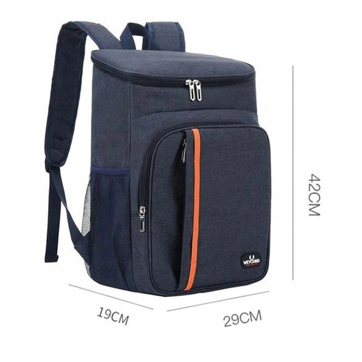 DUŻA POJEMNOŚĆ 18L IZOLACJA PIKNIK PLECAK TORBA DO PRZECHOWYWANIA ŻYWNOŚCI