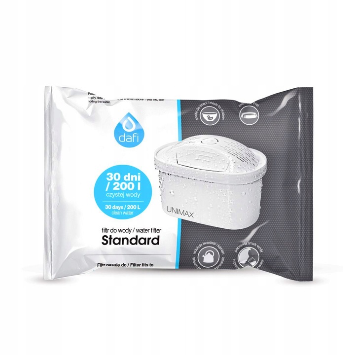 5 SZTUK WKŁAD FILTR DAFI UNIMAX ORYGINALNY