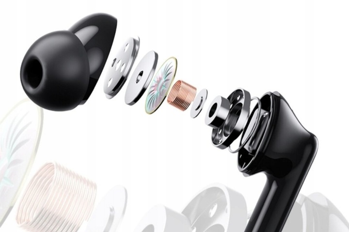 CZARNE Słuchawki Dokanałowe Bezprzewodowe MANTA Rytmo Bluetooth 5.3