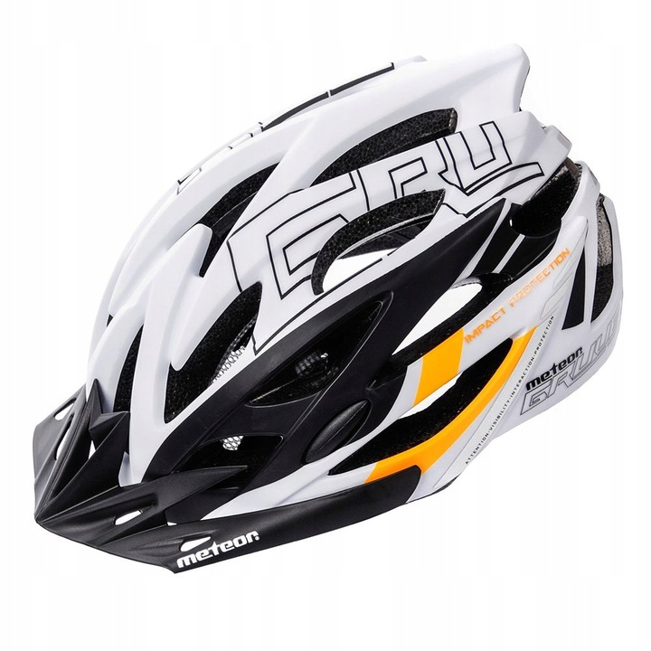 Kask rowerowy regulowany METEOR GRUVER r.L 58-61 cm