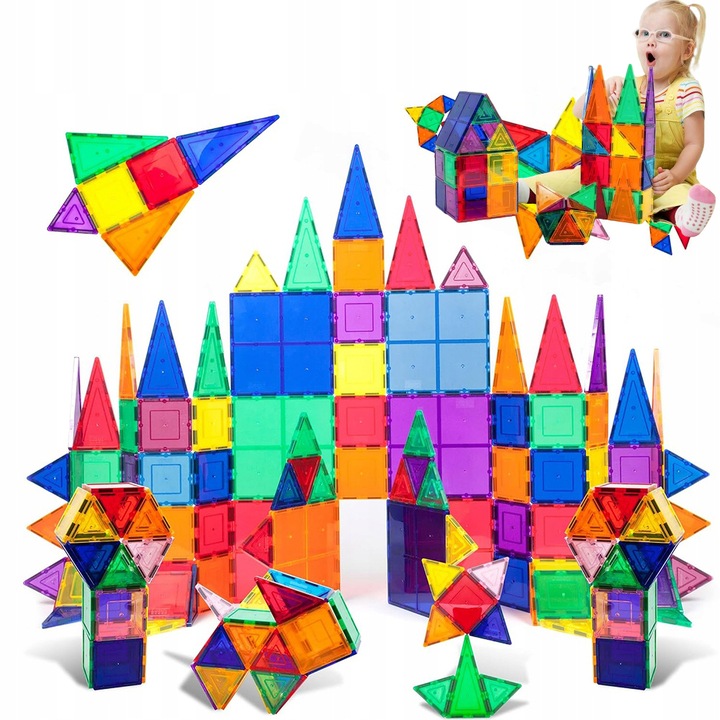 BEZPIECZNE KLOCKI MAGNETYCZNE DLA DZIECI