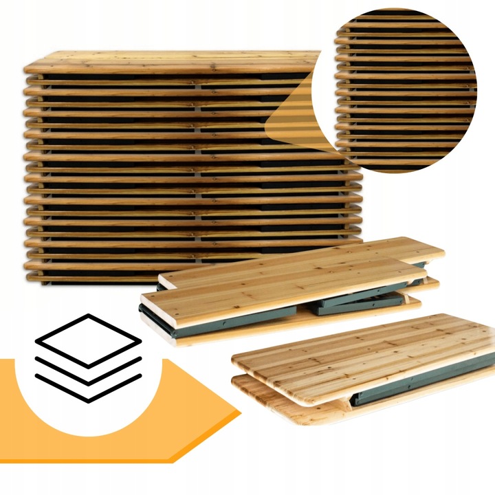 zestaw biesiadny 220cm drewniany skladany stol i ławki Komplet Piwny Barowy