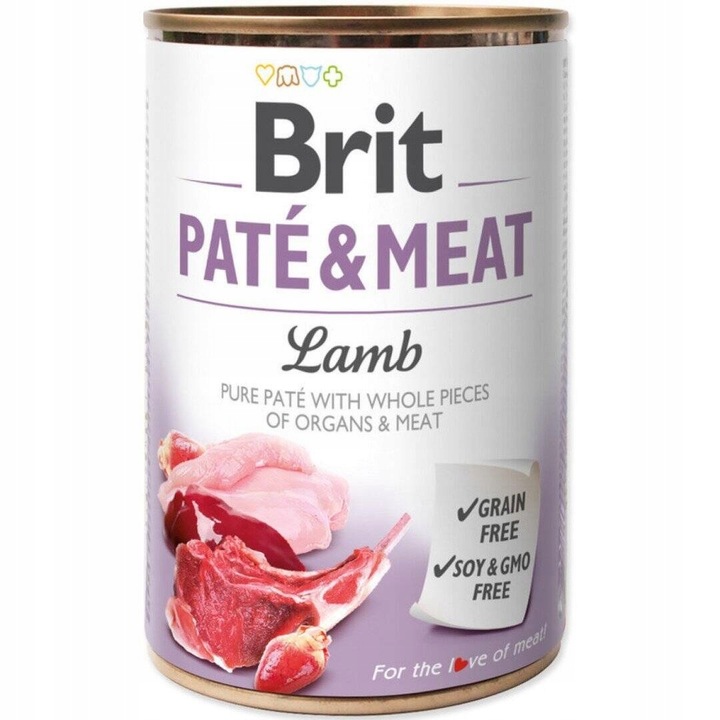 Brit Pate&Meat Mokra Karma Dla Psów Mix Smaków 24x400g
