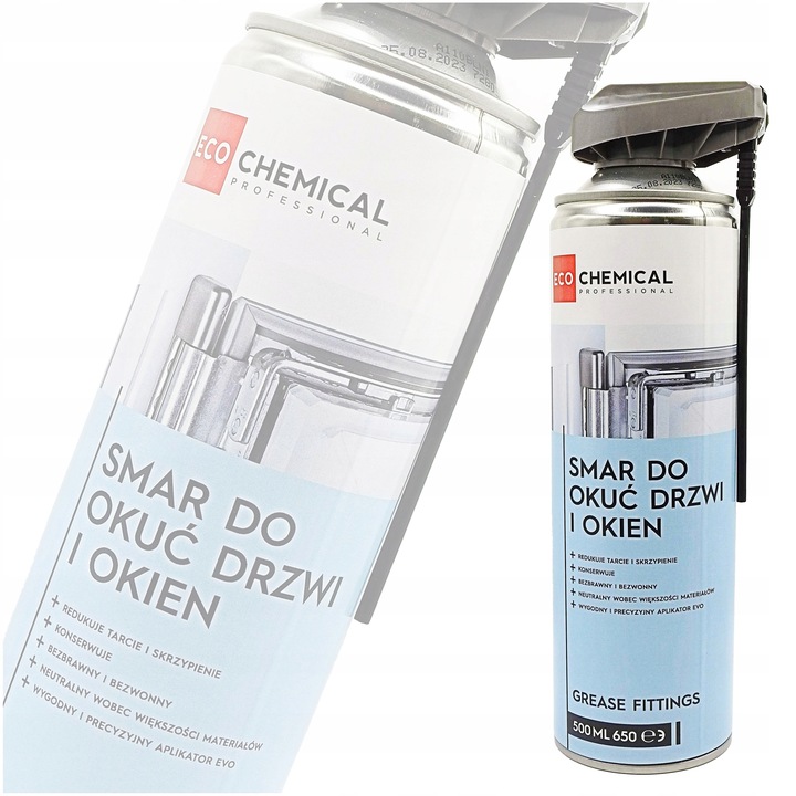 Smar do Okien Zawiasów Bram Bezbarwny Bezzapachowy Precyzyjny Aplikator