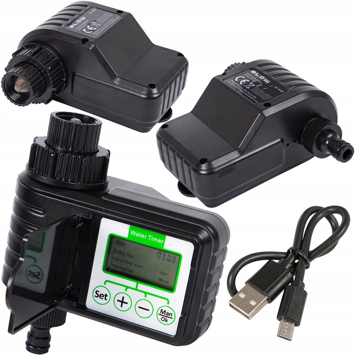 ELEKTRONICZNY STEROWNIK DO NAWADNIANIA BEZPRZEWODOWY PROGRAMATOR NA KRAN