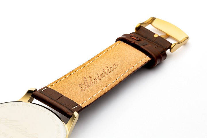 Zegarek Męski Adriatica A8339.1B51Q brązowy