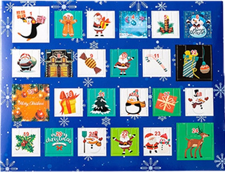 24 DNI kalendarz adwentowy bransoletka Prezent prezent