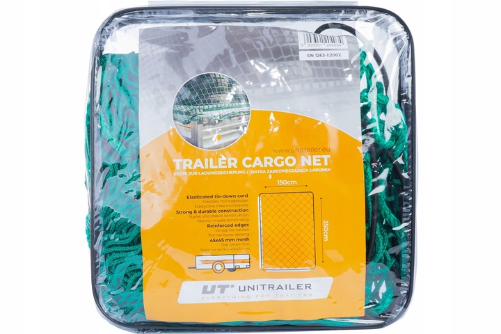 Siatka zabezpieczająca UNITRAILER rozm. 2.5x1.5 m