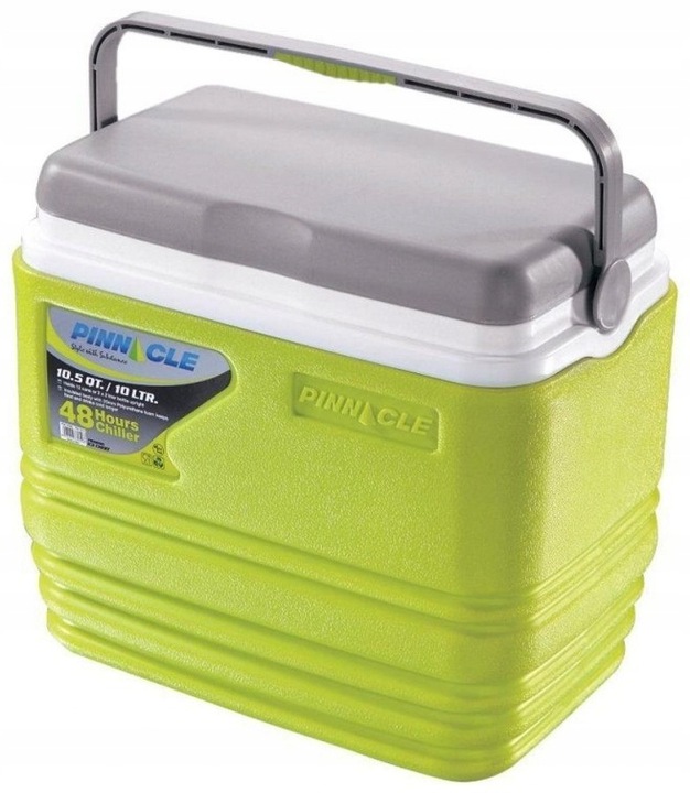 Lodówka turystyczna zielona, na jedzenie napoje Pinnacle TPX 7013 10L