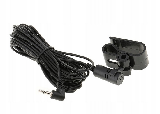 MIKROFON ZEWNĘTRZNY WTYK 2,5mm DO RADIA LAPTOPA JVC PIONEER SONY MOTOROLA