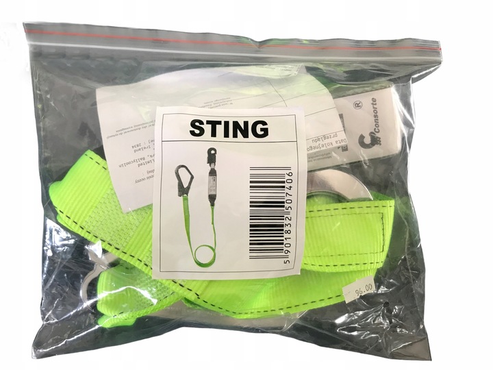 Amortyzator Linka Taśma Bezpieczeństwa DO SZELEK BHP STING 5