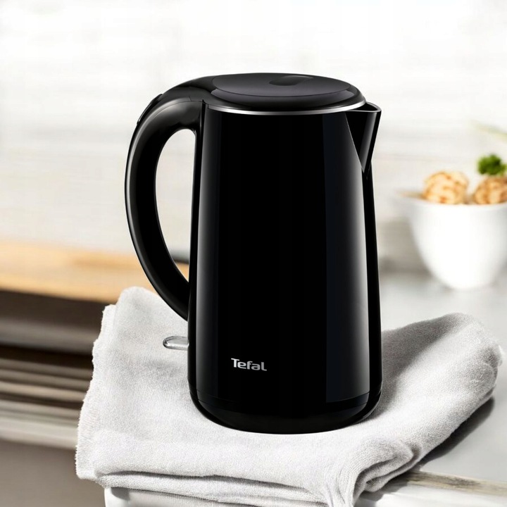 CZAJNIK TEFAL KO260830 CZARNY BLACK 1,7l ELEKTRYCZNY