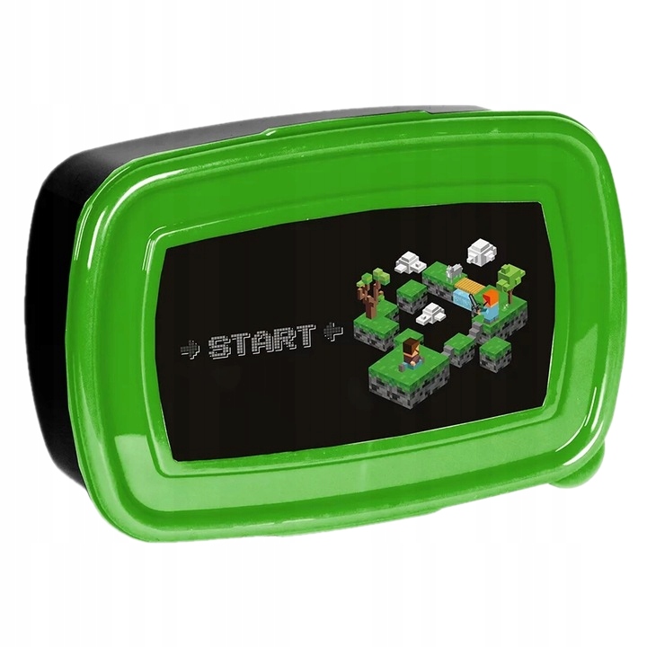 ZESTAW 5 EL. PLECAK SZKOLNY MINECRAFT PIKSELE PIXEL GAME PLECAK MINECRAFT