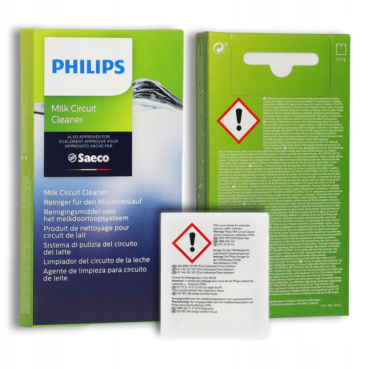 PHILIPS Środek do czyszczenia obiegu mleka Saeco