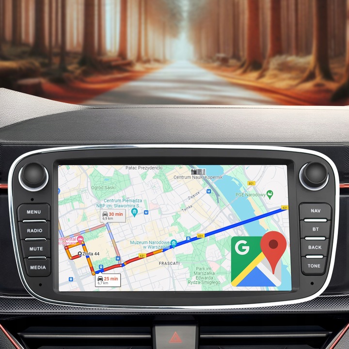 RADIO SAMOCHODOWE do FORD MONDEO MK4 FOCUS MK2 MK3 GALAXY S-MAX GPS ANDROID
