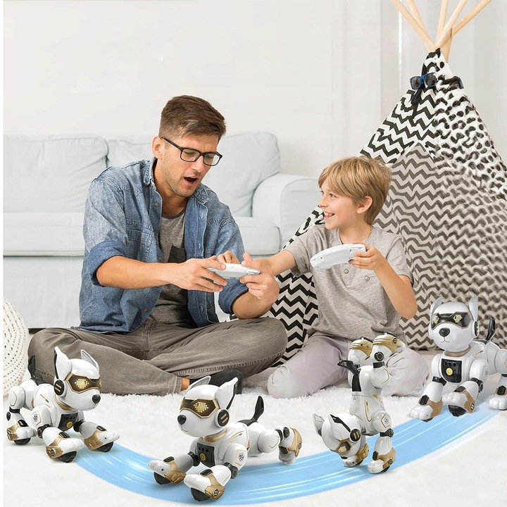 ROBOT PIES ZDALNIE STEROWANY INTERAKTYWNY DO ŚPIEWANIA I TAŃCZENIA