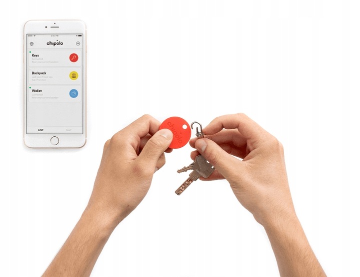 LOKALIZATOR CHIPOLO CLASSIC BLUETOOTH DO KLUCZY