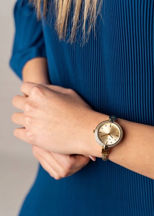 Zegarek damski Paul Lorens AMBERA delikatny KOBIECY cyrkonie BOX + GRAWER